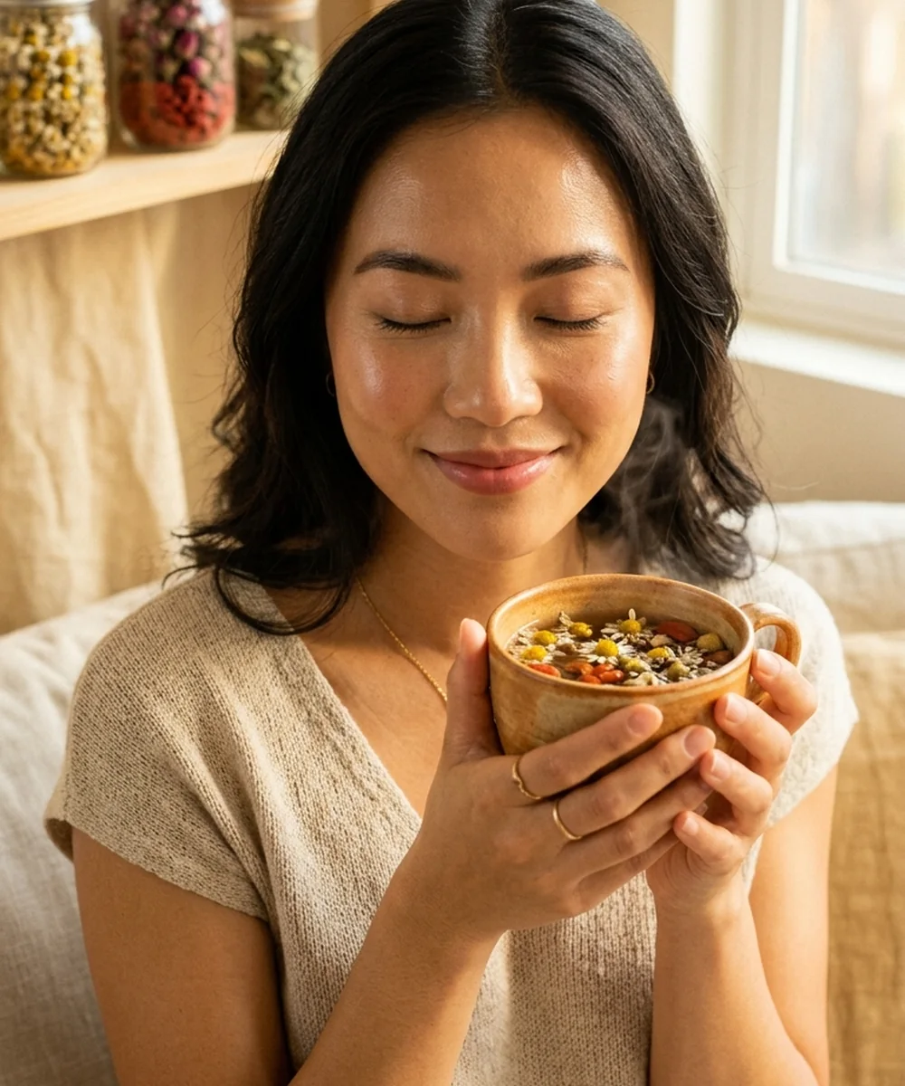 Đội ngũ Boly chọn lọc thảo mộc lành